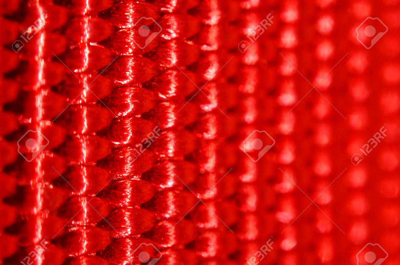 Red Nylon Belt Close-up. Shallow Depth Of Field. The Interweaving Of The  Fibers In The Belt Texture As Abstract Background Stock Photo, Picture and  Royalty Free Image. Image 80679234.