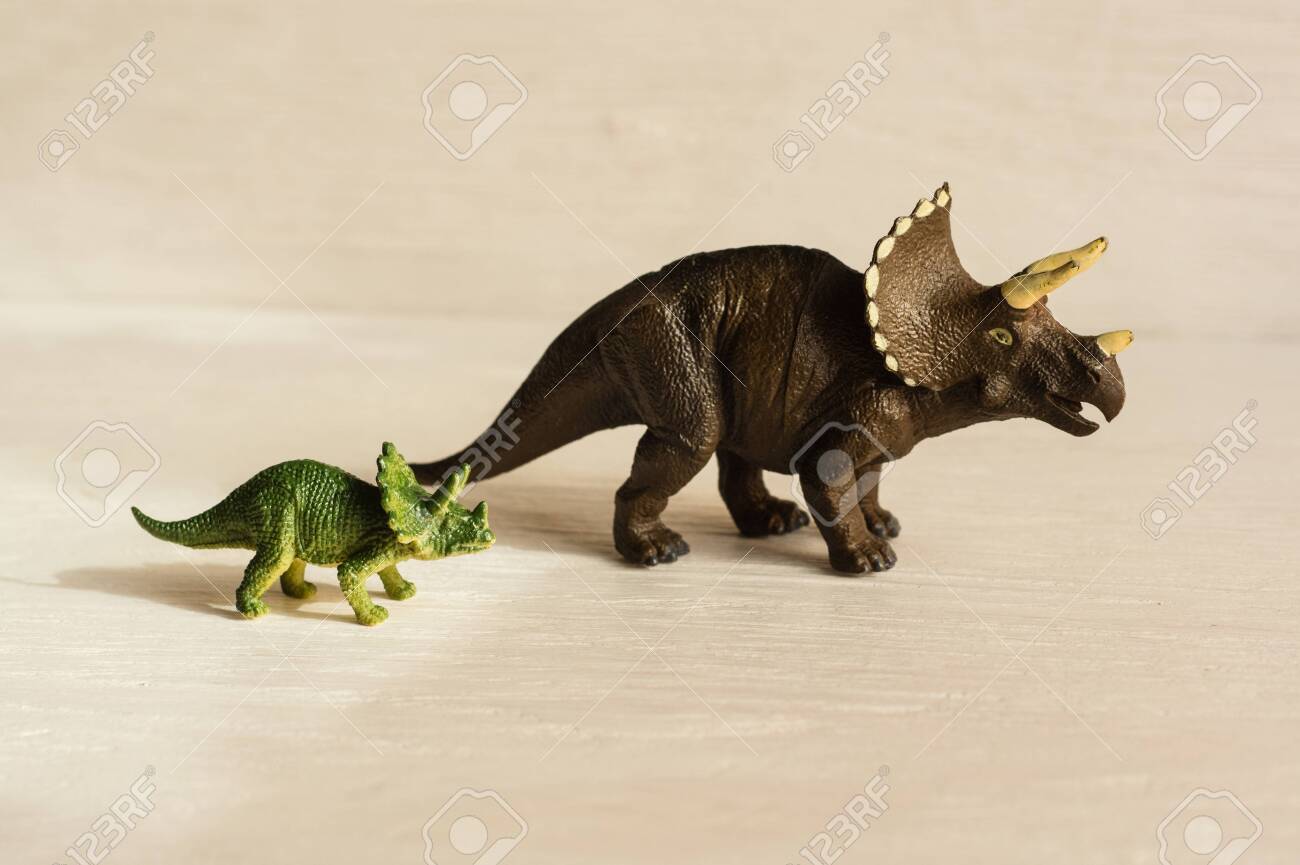 plastic dinosaur figures