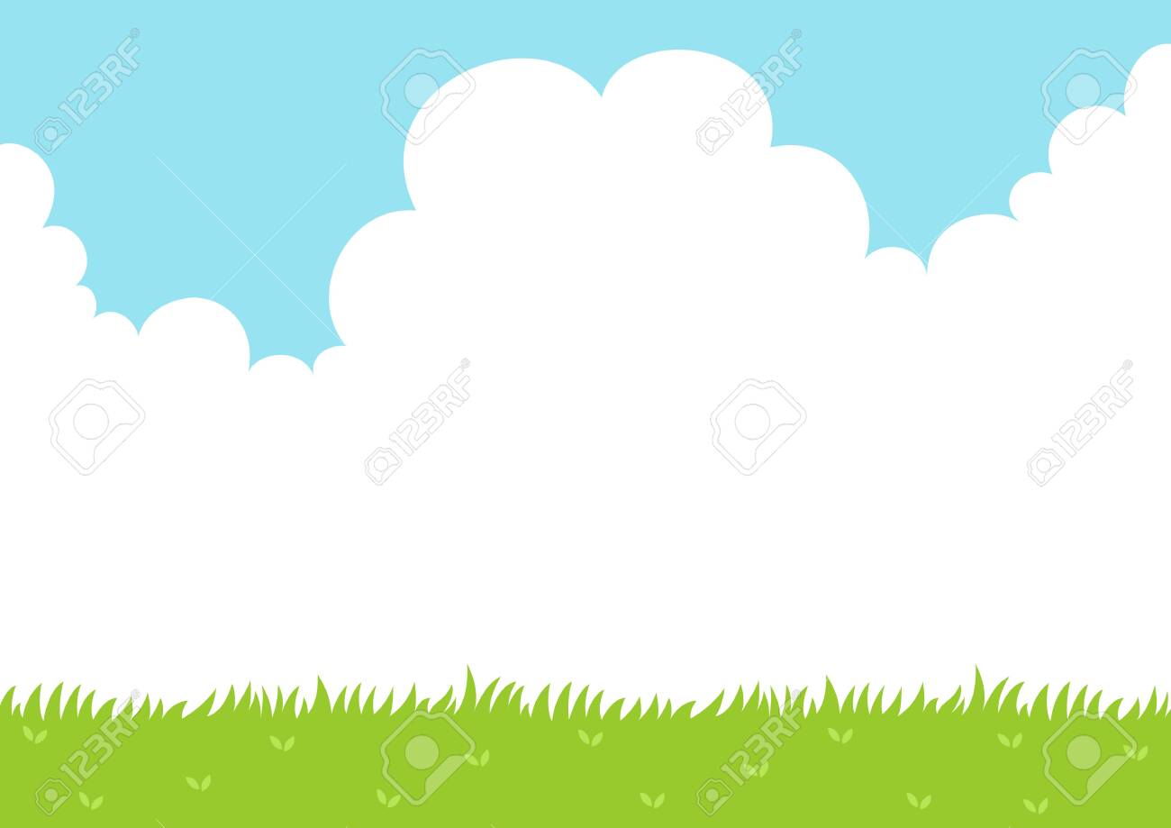 Sky And Grass Field Background Royalty Free SVG, Cliparts, Vectors, And  Stock Illustration. Image 150203054.