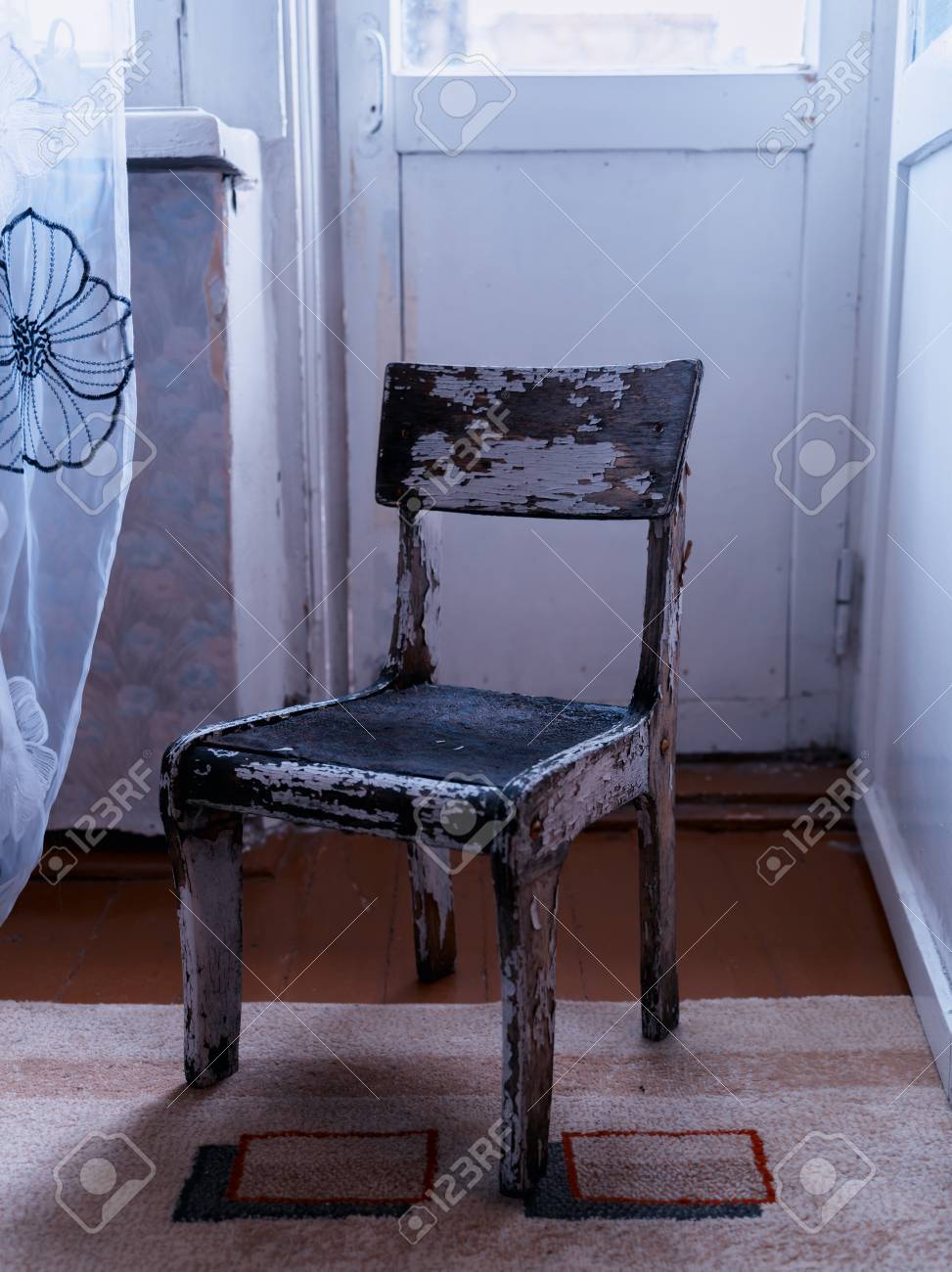 Vertical Vintage Ussr Old Antique Chair Object Background Backdrop Stock Photo - Vertical vintage Ussr old antique chair object background backdrop - Vertical Vintage Ussr Old Antique Chair Object Background Backdrop