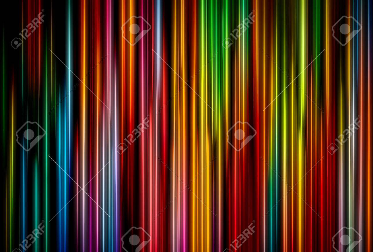 vertical digital glowing color