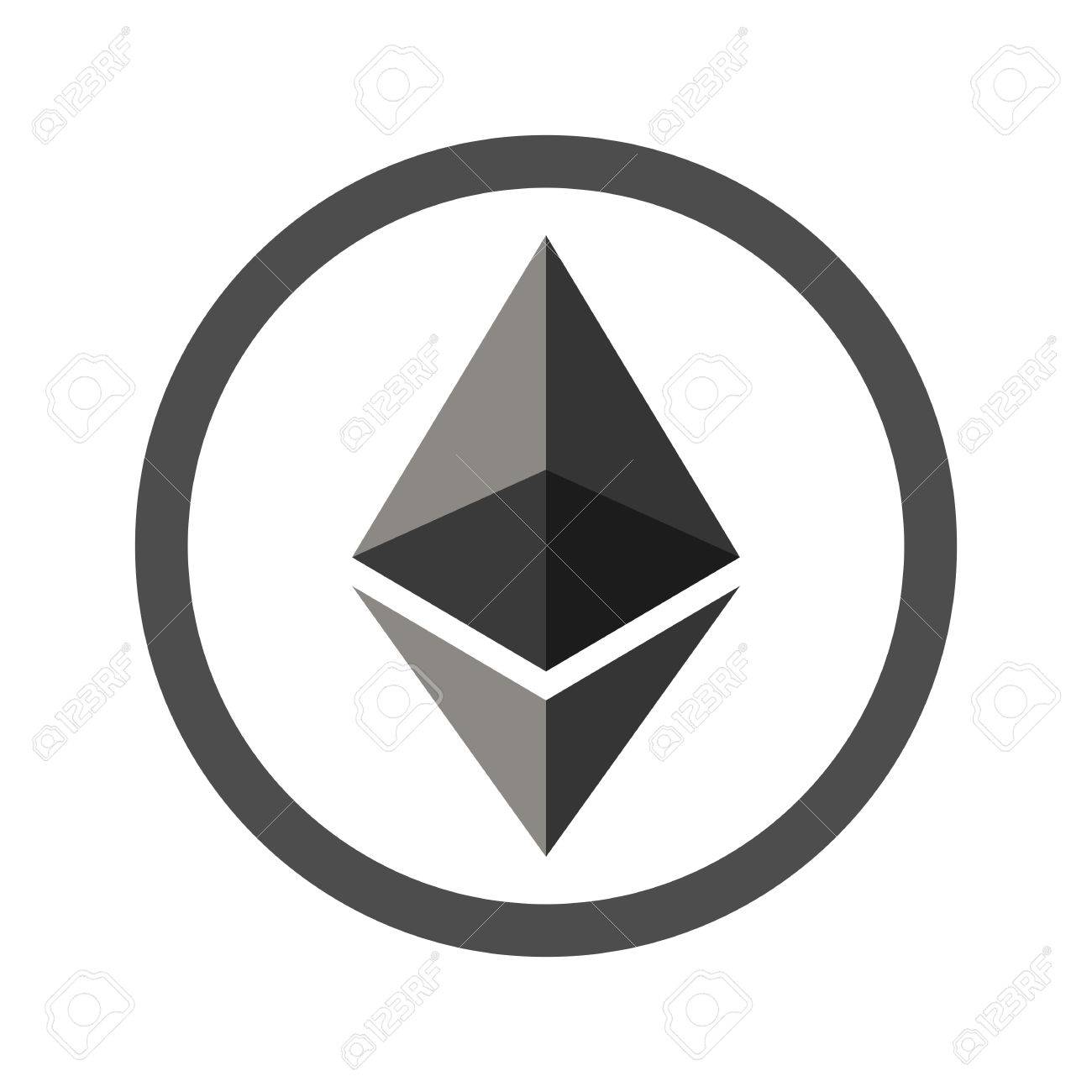 インターネットのお金の Ethereum フラット アイコン。暗号通貨記号およびコイン画像。Blockchain は、セキュリティで保護された  Cryptocurrency をベースしました。Web プロジェクトまたはモバイル アプリケーションで使用します。ベクトル図を分離しました。のイラスト  ...