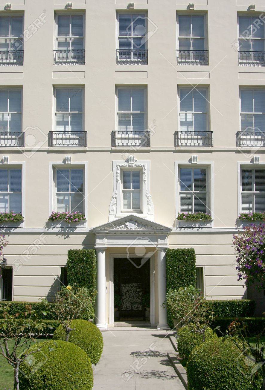 Apartment Building Entry the entry way a fancy san francisco apartment building. stock Apartment Building Entry the entry way a fancy san francisco apartment building. stock