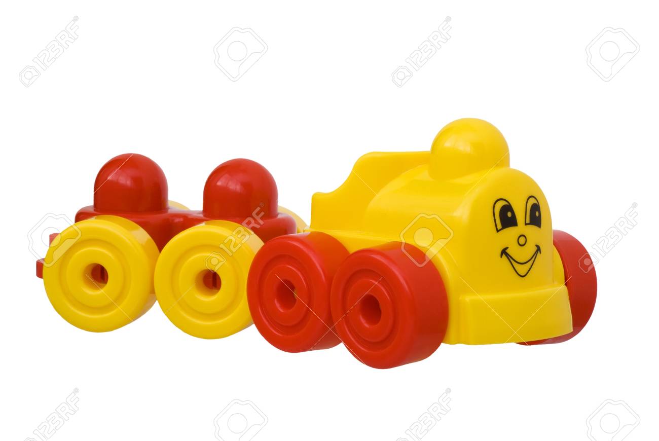 yellow toy train