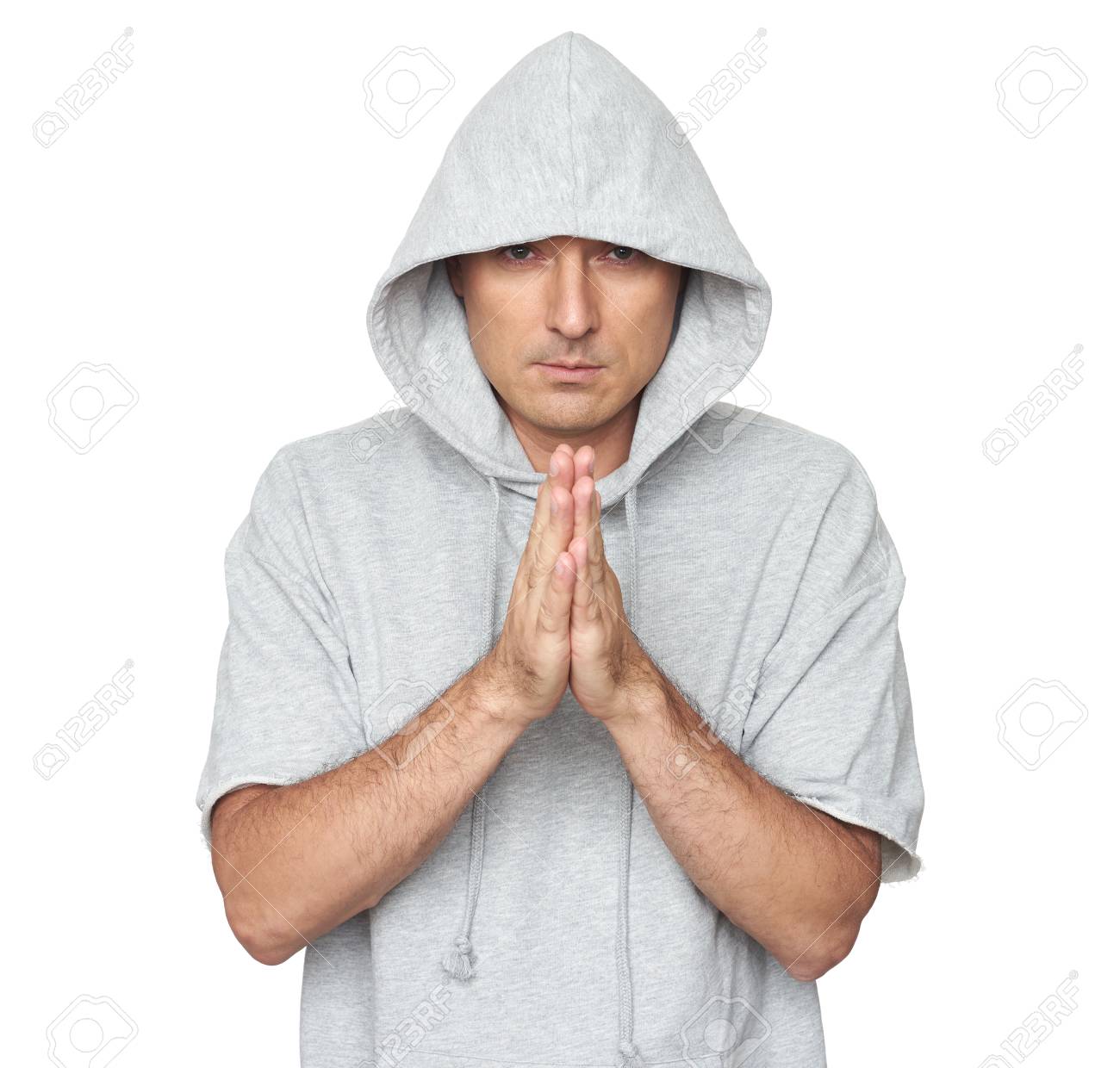 White person hoodie Clearance