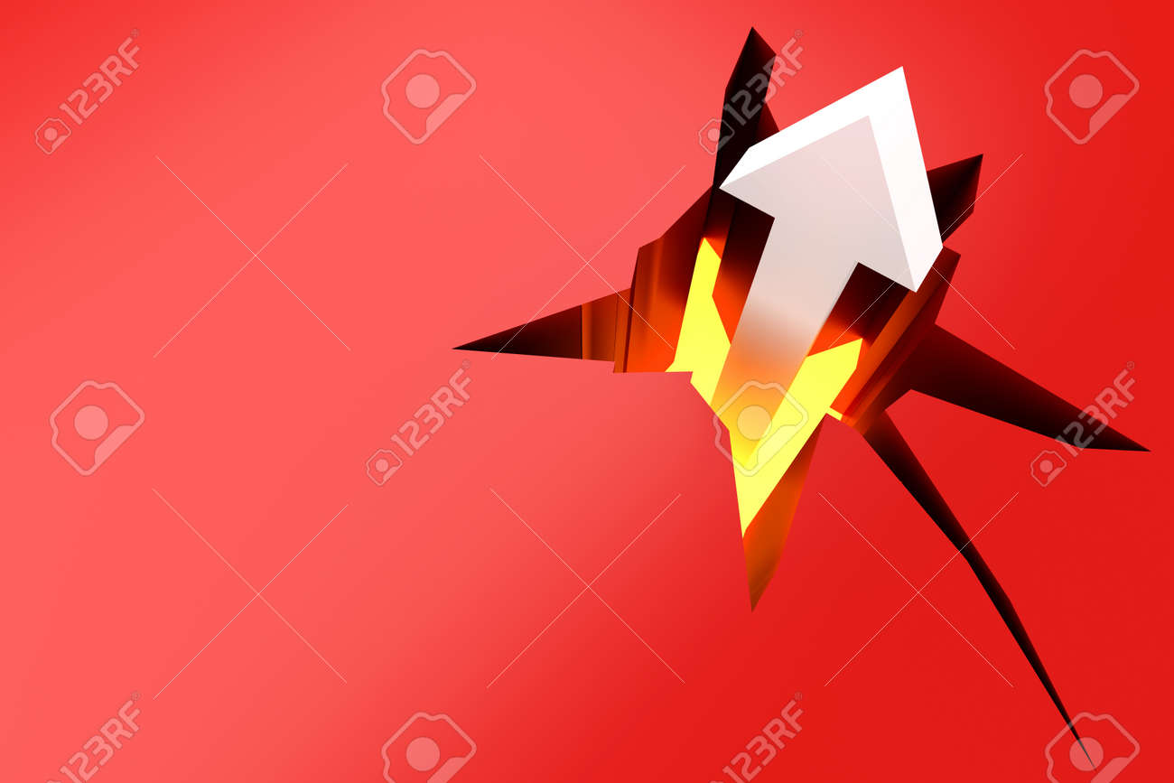 3 D のテキストのイラスト無料スペースを突破 の写真素材 画像素材 Image