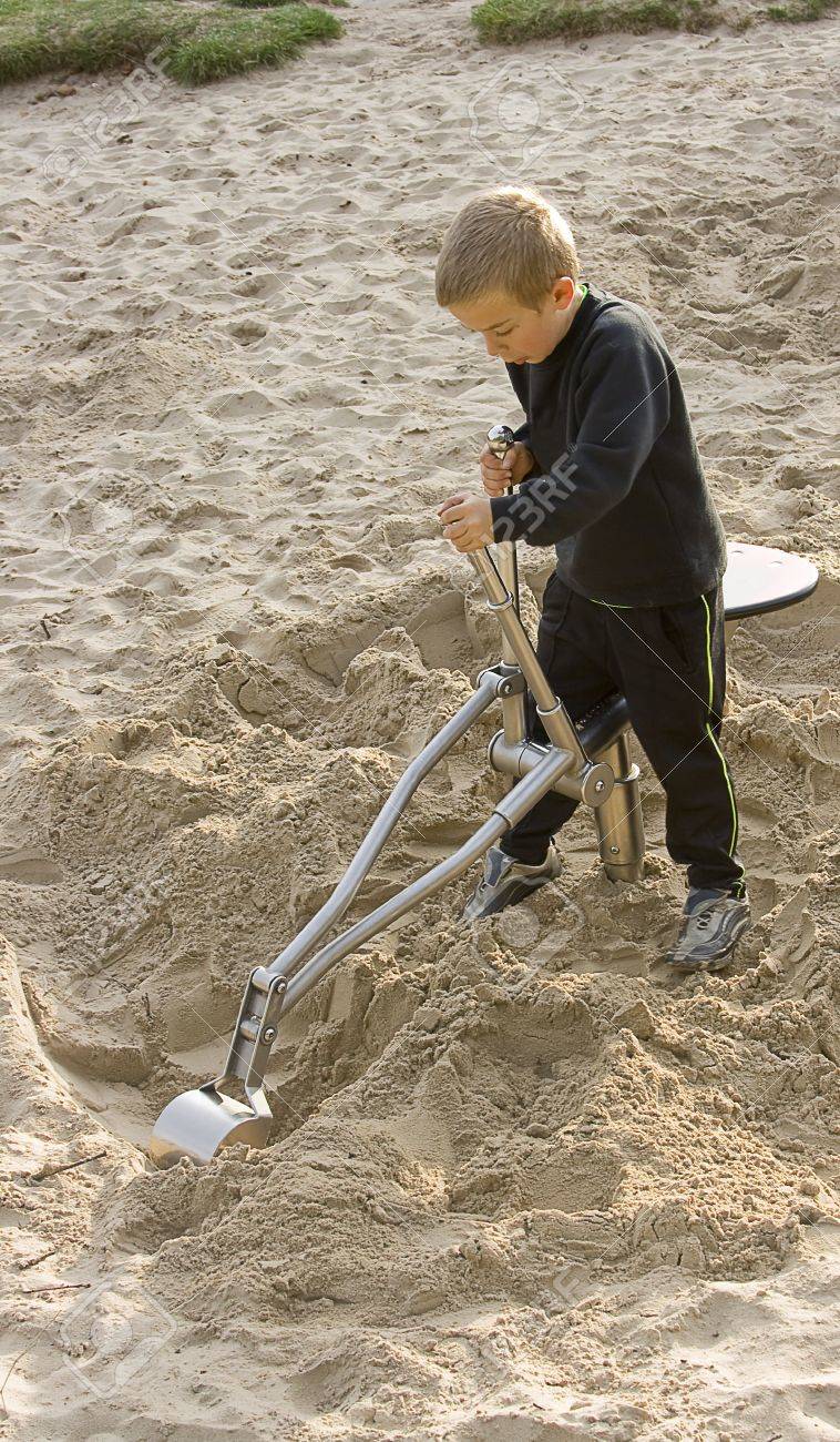 sandpit digger toy