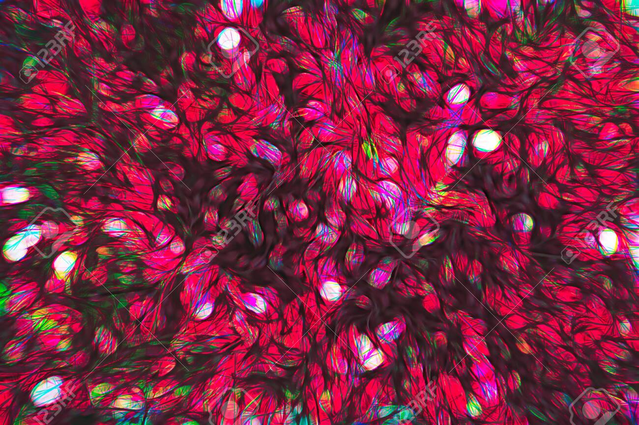 Abstract Colorful Impression Flower Stock Photo, Picture And ...