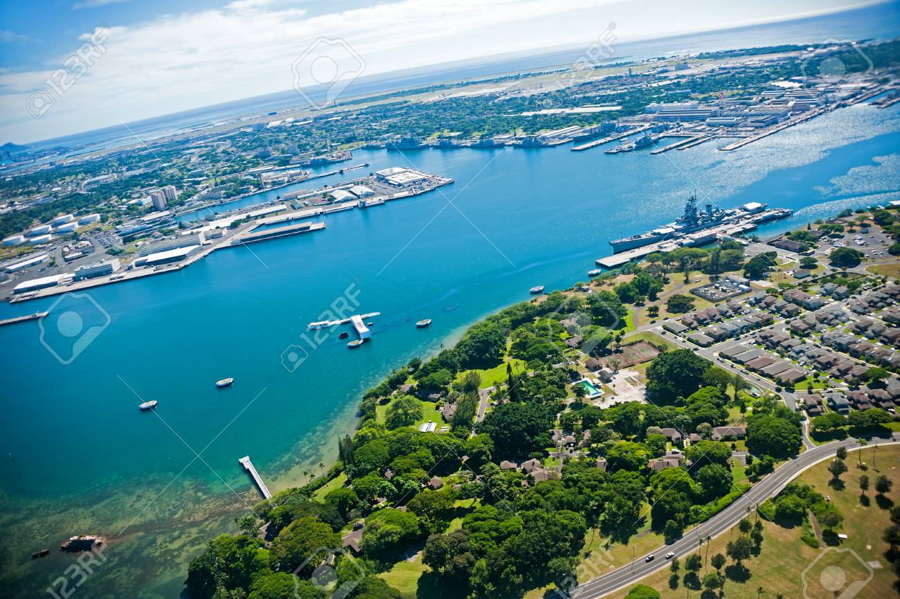 Pearl Harbor Oahu >> Aerial View Of Pearl Harbor Oahu Island Hawaii Pearl Harbor Oahu >> Aerial View Of Pearl Harbor Oahu Island Hawaii