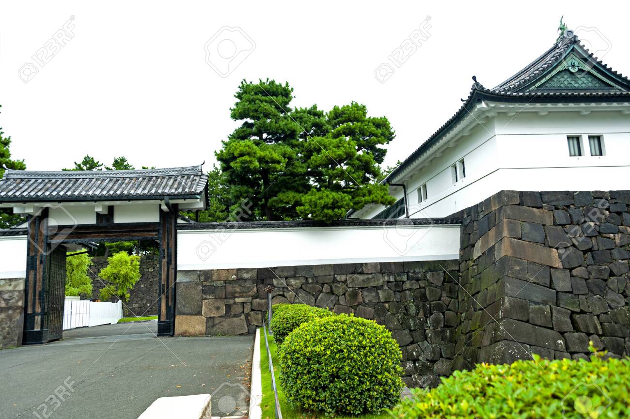 Tokyo Imperial Palace The Primary Residence Of The Emperor Stock Photo Picture And Royalty Free Image Image