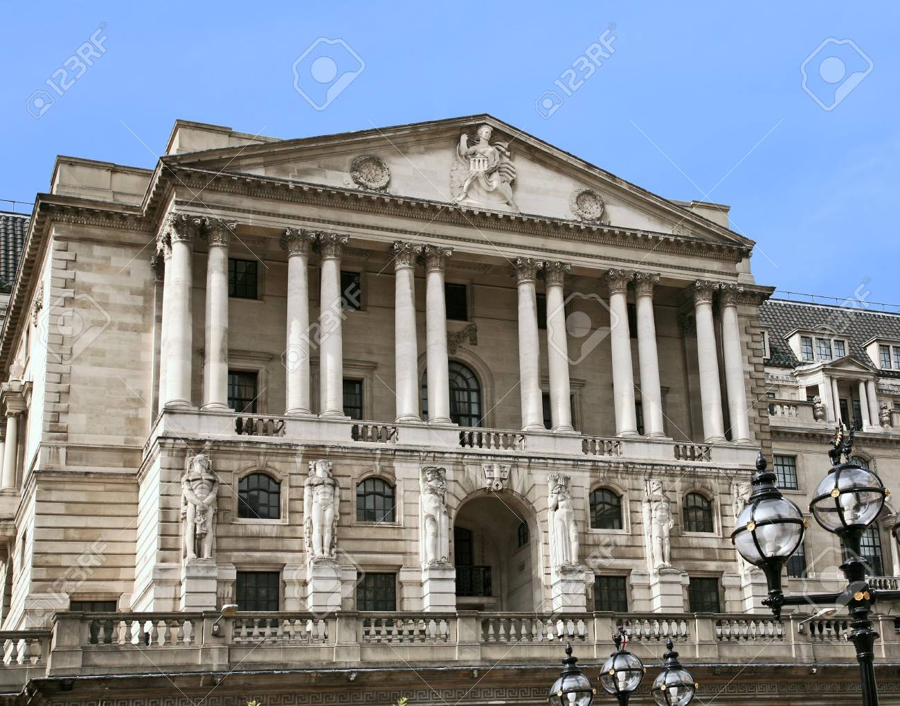 イングランド、ロンドンの銀行の本部の写真素材・画像素材 Image 55627638