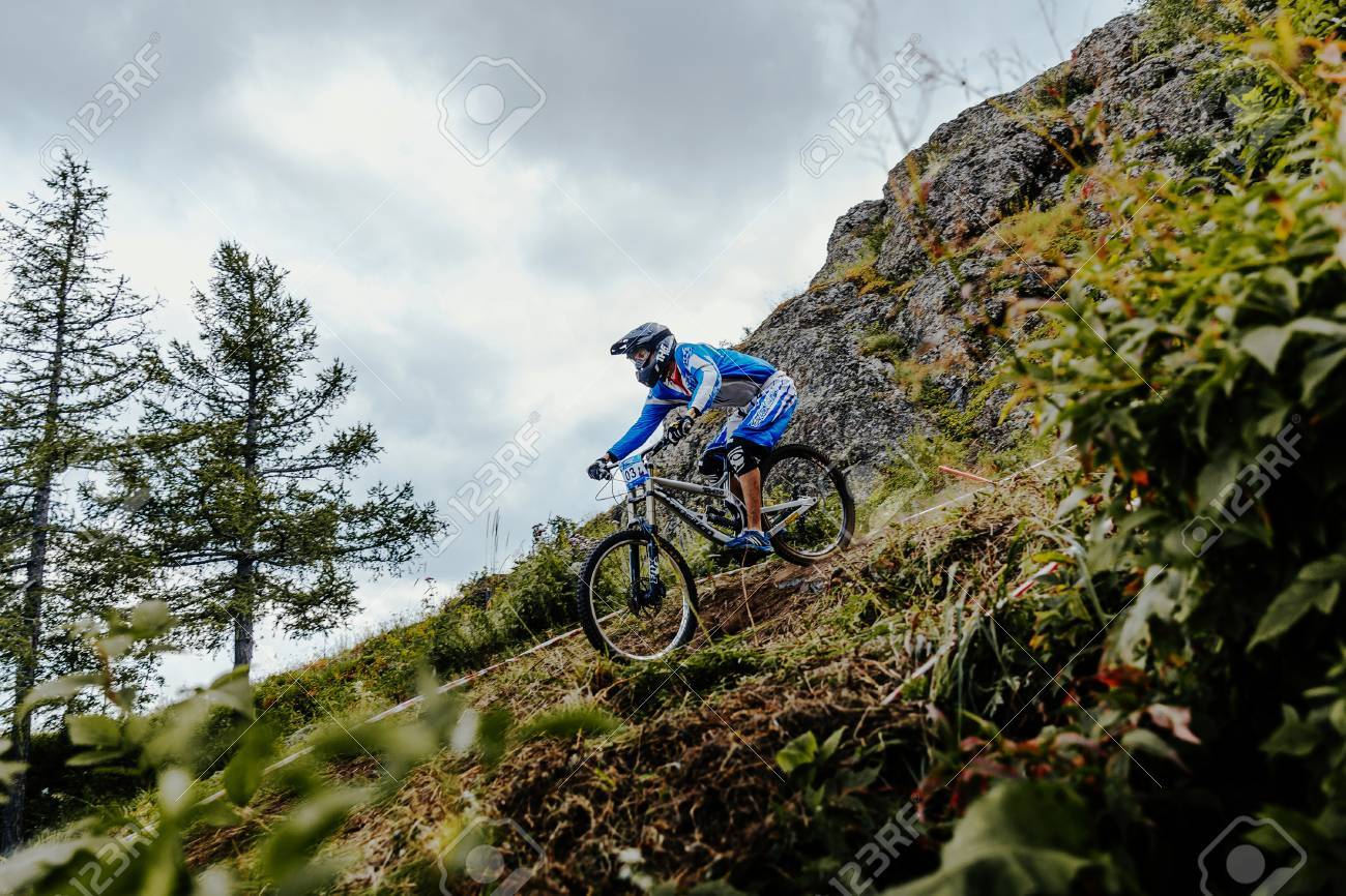 track downhill