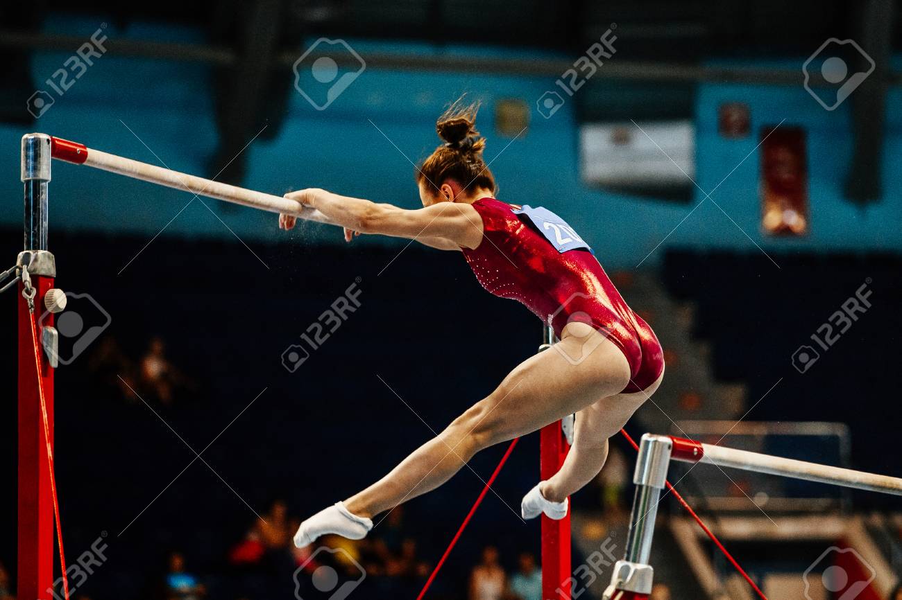 uneven bars