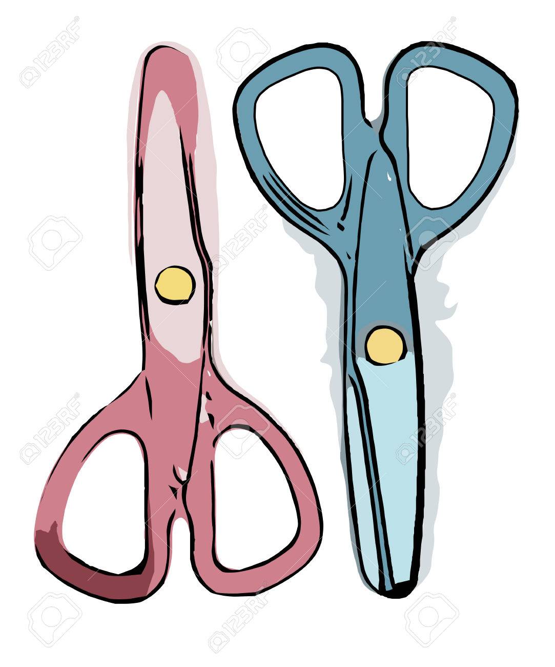 Cute Scissor Cartoon Royalty Free SVG, Cliparts, Vectors, and Stock  Illustration. Image 57145038., image size:1083x1300