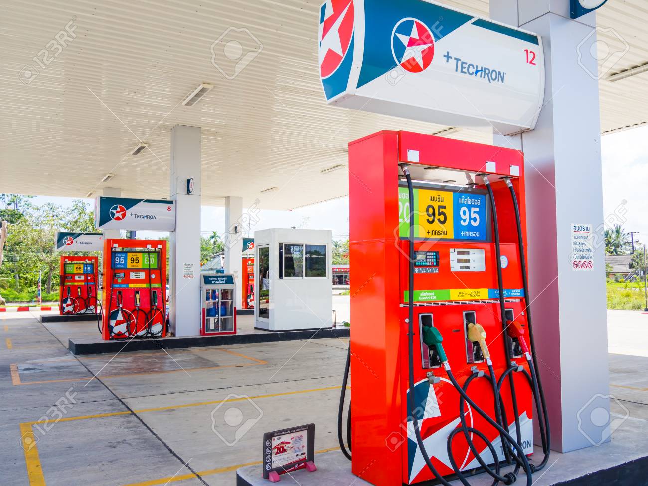 Trang Thailand September 2 2017 Caltex Gas Station Blue Sky Background Caltex Is A Petroleum Brand Name Of Chevron Corporation Used In More Than 60 Countries Stock Photo Picture And Royalty Free Image Image 90286790