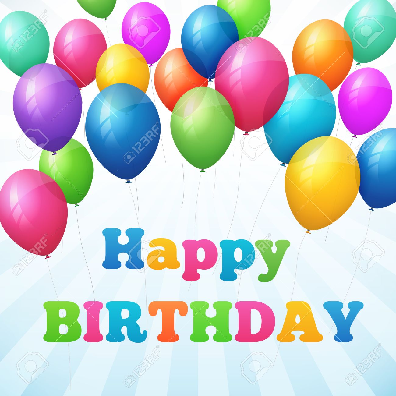 birthday poster background