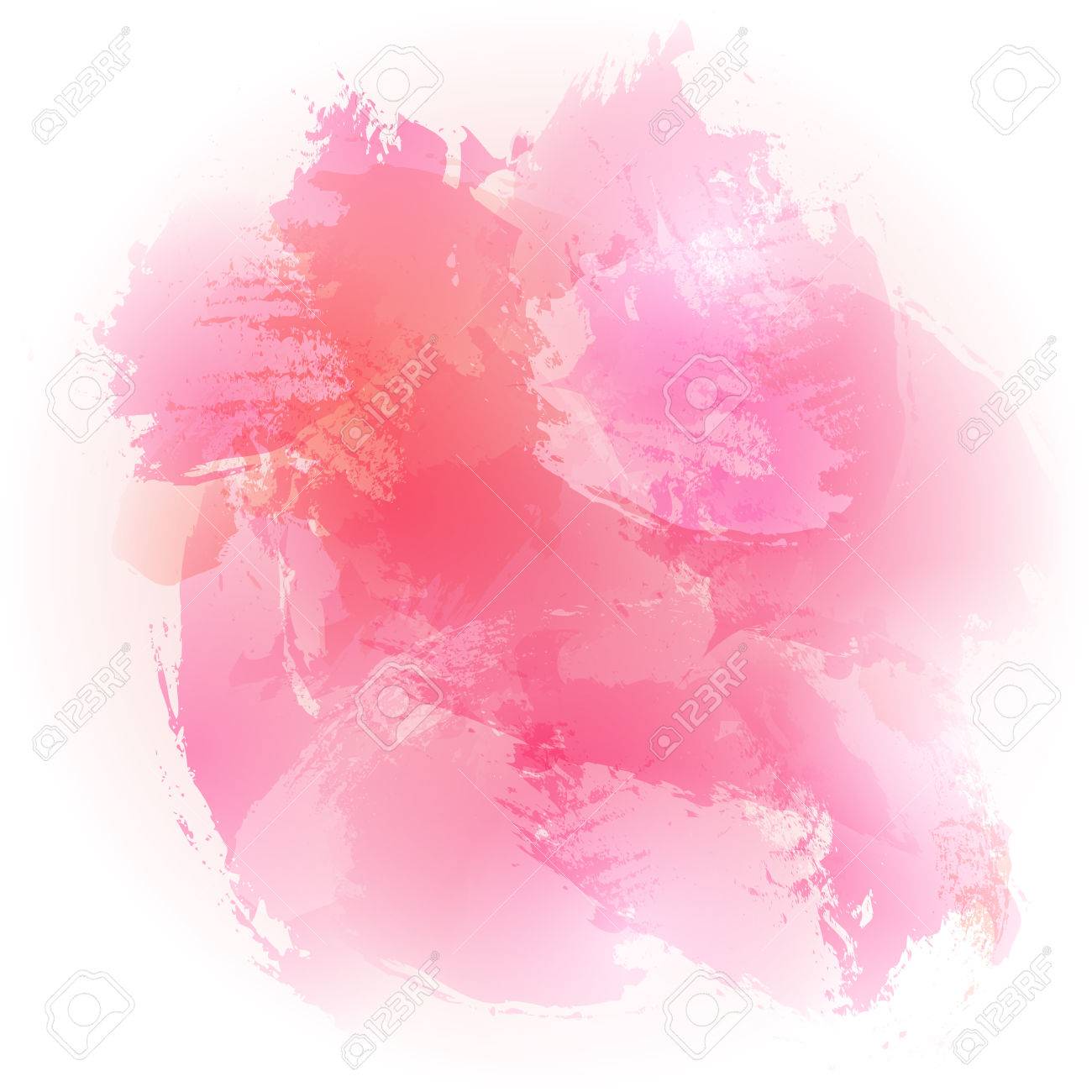 abstract watercolor pink brushed vector background design royalty pink background design
