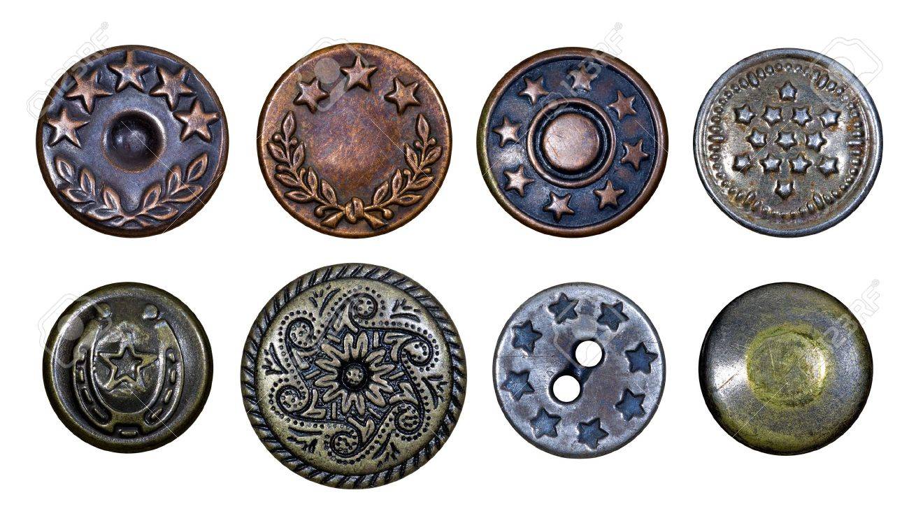 Antique Metal Button