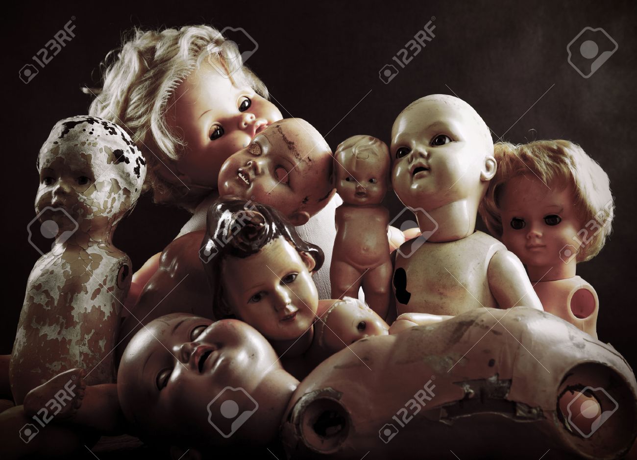 creepy dolls