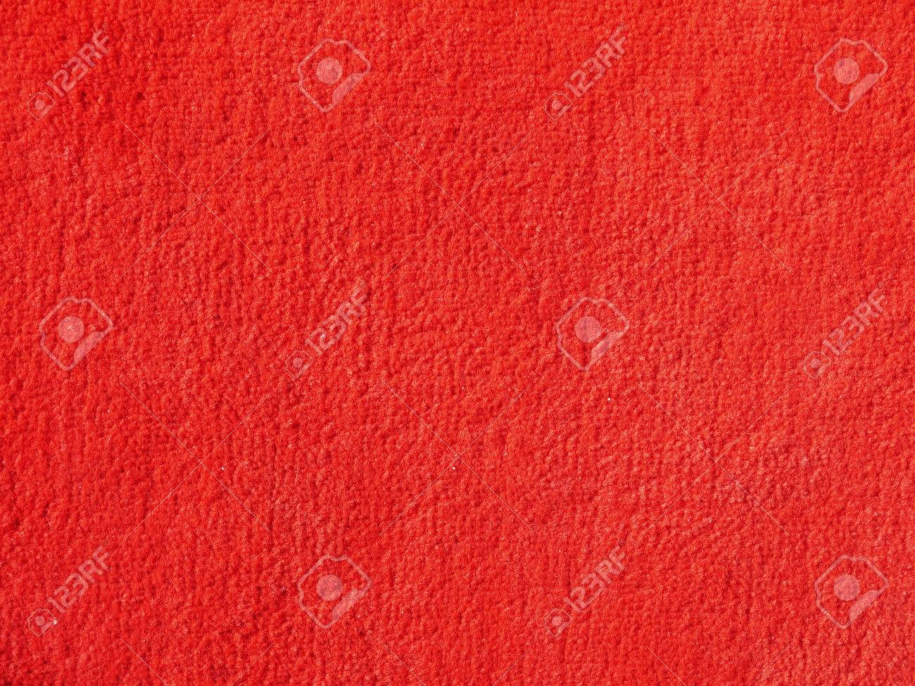赤い色のカーペットのテクスチャ背景 の写真素材 画像素材 Image