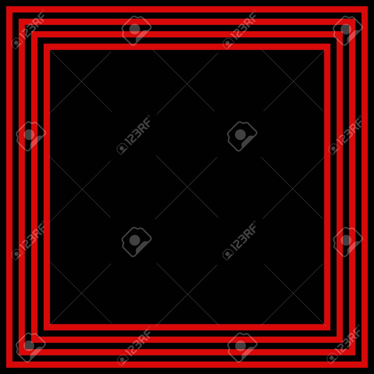 Black Square Background Border Or Frame, Smooth Bright Center Texture And Dark Vignette Edge Stock Photo, Picture And Royalty Free Image. Image 60167948.