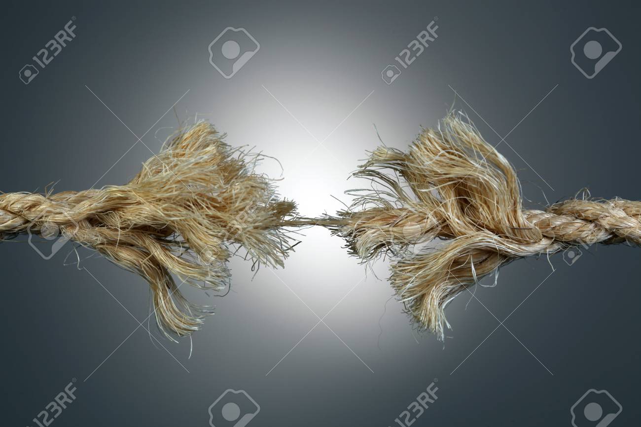 Rope fraying - 76748317 Rope fraying - 76748317