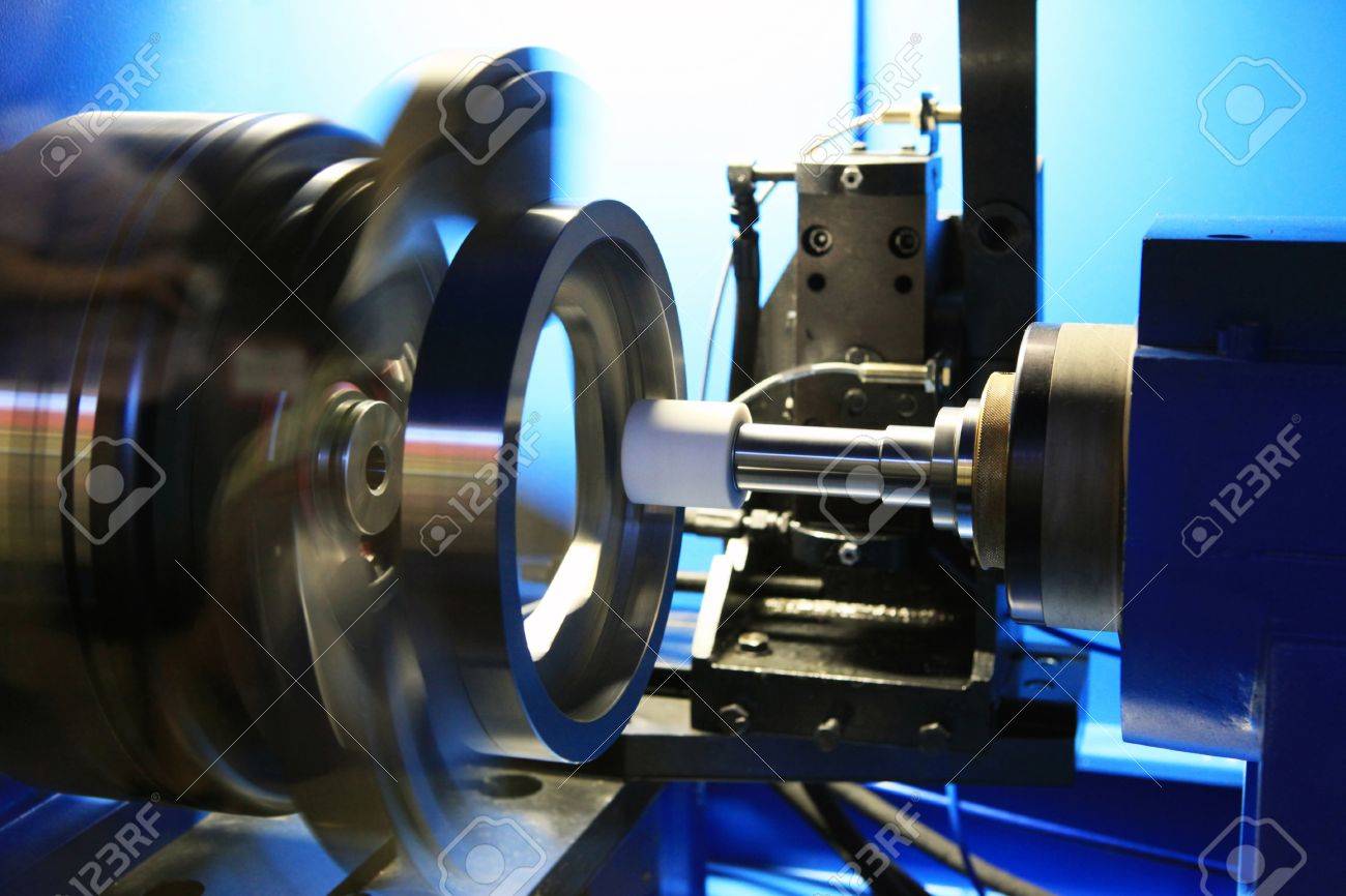 Grinding of a round detail on the special machine tool with a great speed - 9964875 Grinding of a round detail on the special machine tool with a great speed - 9964875