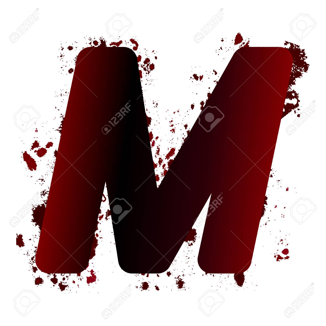 血文字 M のスポットでは汚い グランジのアルファベット ハロウィーンの怖い文字のイラスト素材 ベクタ Image 血文字 M のスポットでは汚い グランジのアルファベット ハロウィーンの怖い文字のイラスト素材 ベクタ Image