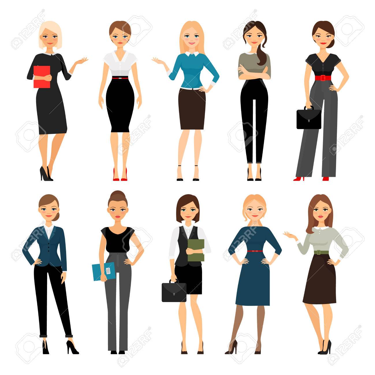 ropa oficina mujer