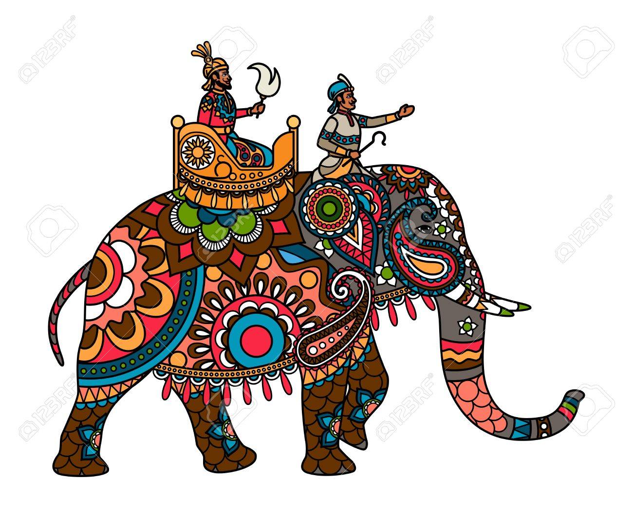 Ethnic Indian Clip Art