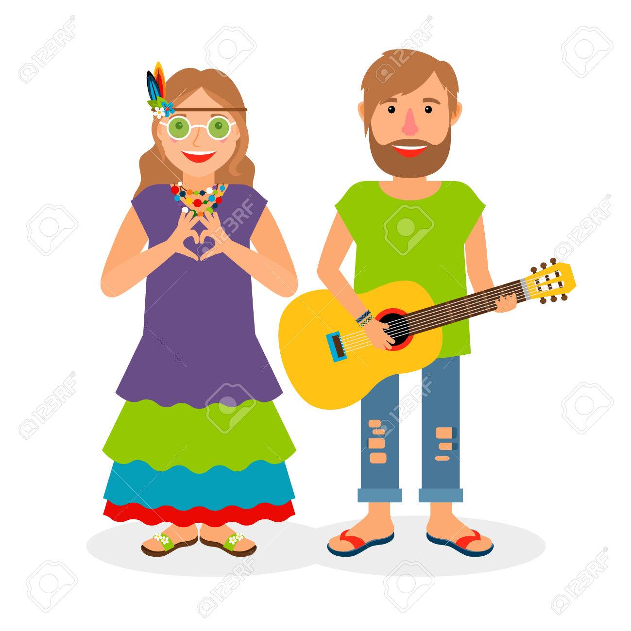 Hippie Amor De Pareja. Mujer Y Hombre Con La Ilustración Del Vector De La Guitarra Ilustraciones Svg, Vectoriales, Clip Art Vectorizado Libre De Derechos. Image 60834836. Hippie Amor De Pareja. Mujer Y Hombre Con La Ilustración Del Vector De La Guitarra Ilustraciones Svg, Vectoriales, Clip Art Vectorizado Libre De Derechos. Image 60834836.