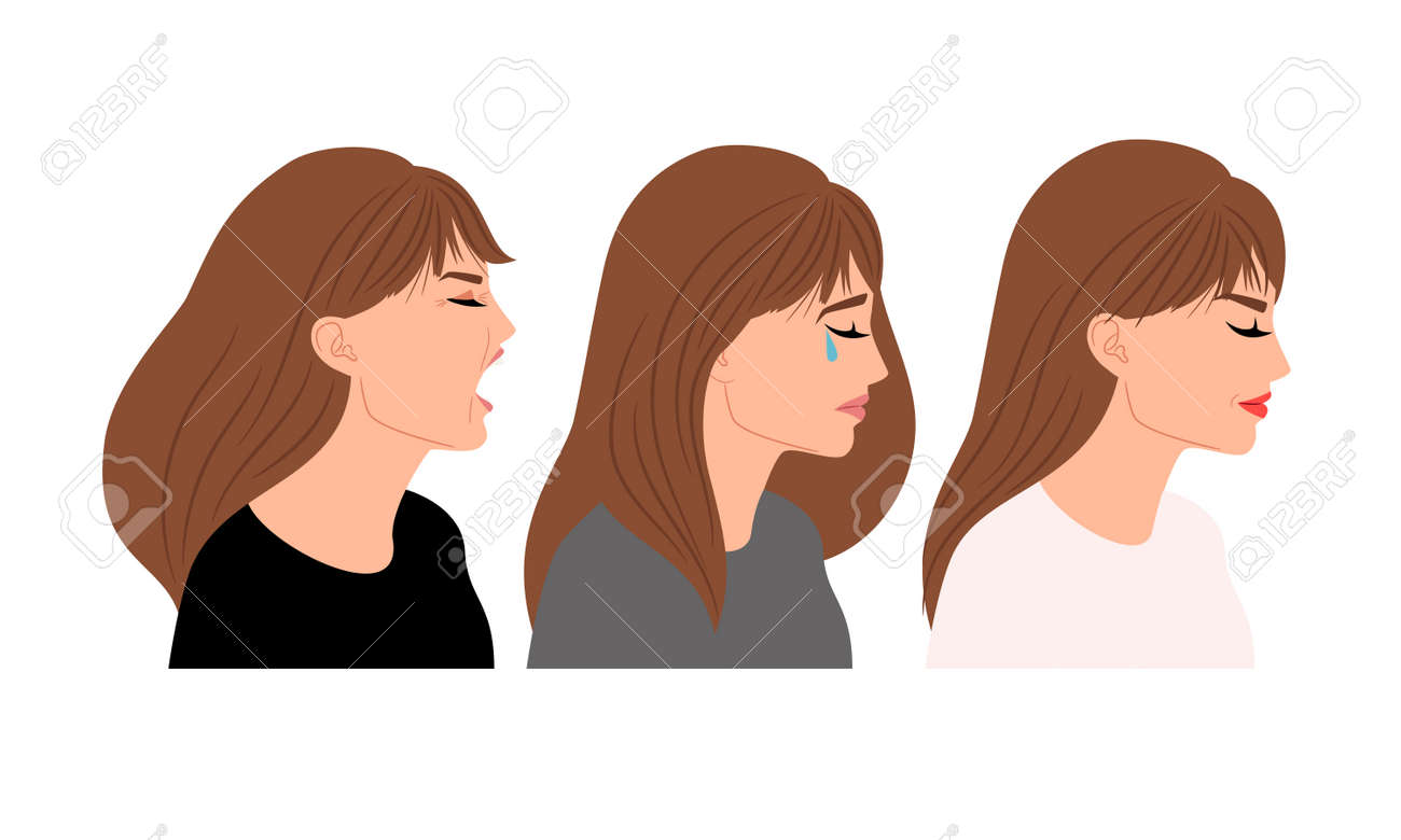 Profiles with different expressions - 171052840 Profiles with different expressions - 171052840