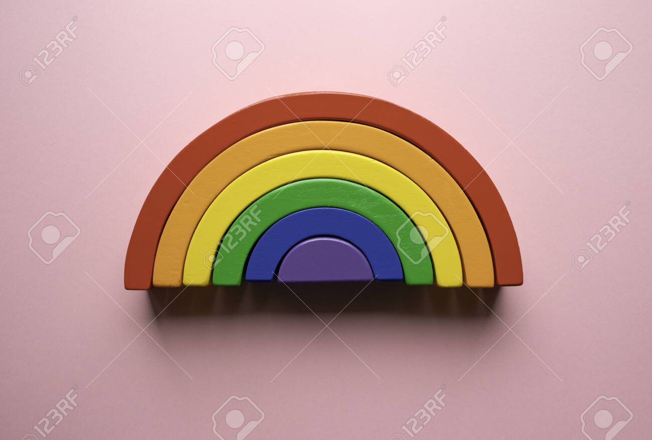 montessori rainbow toy