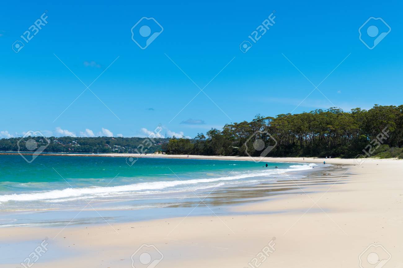 Huskisson Nsw Australia December 22 2018 View Over The Beach - 