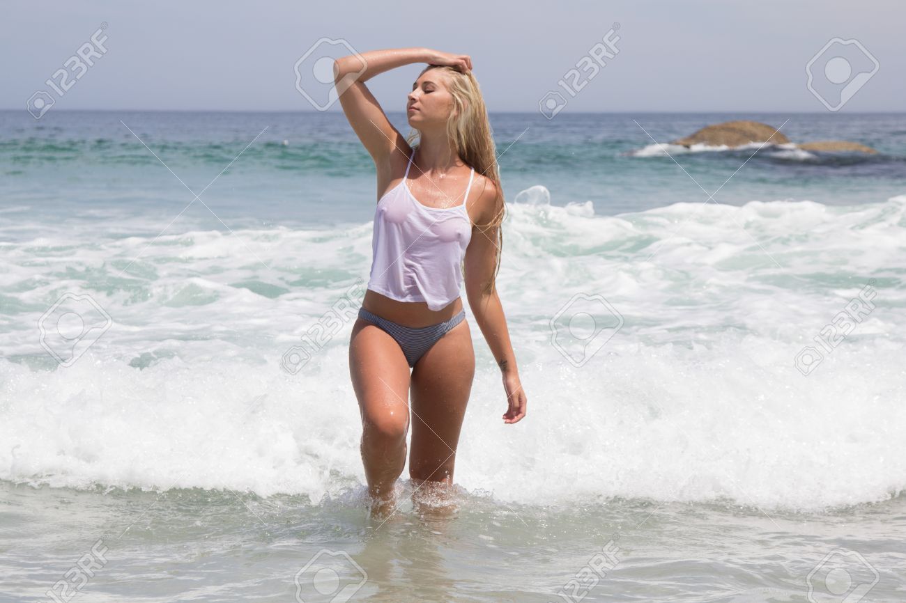 sexy swim shirt