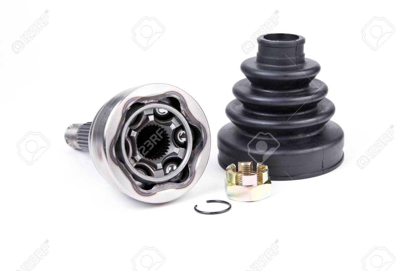 Constant Velocity Joint With Boot And Lock Nut On White Background Auto Stock Photo Picture And Royalty Free Image Image 98196169