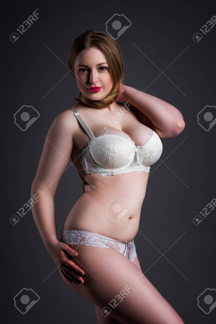 Underwear, Fat Woman With Big Natural
