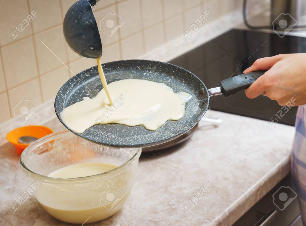 Resultado de imagen de mezcla de panqueques