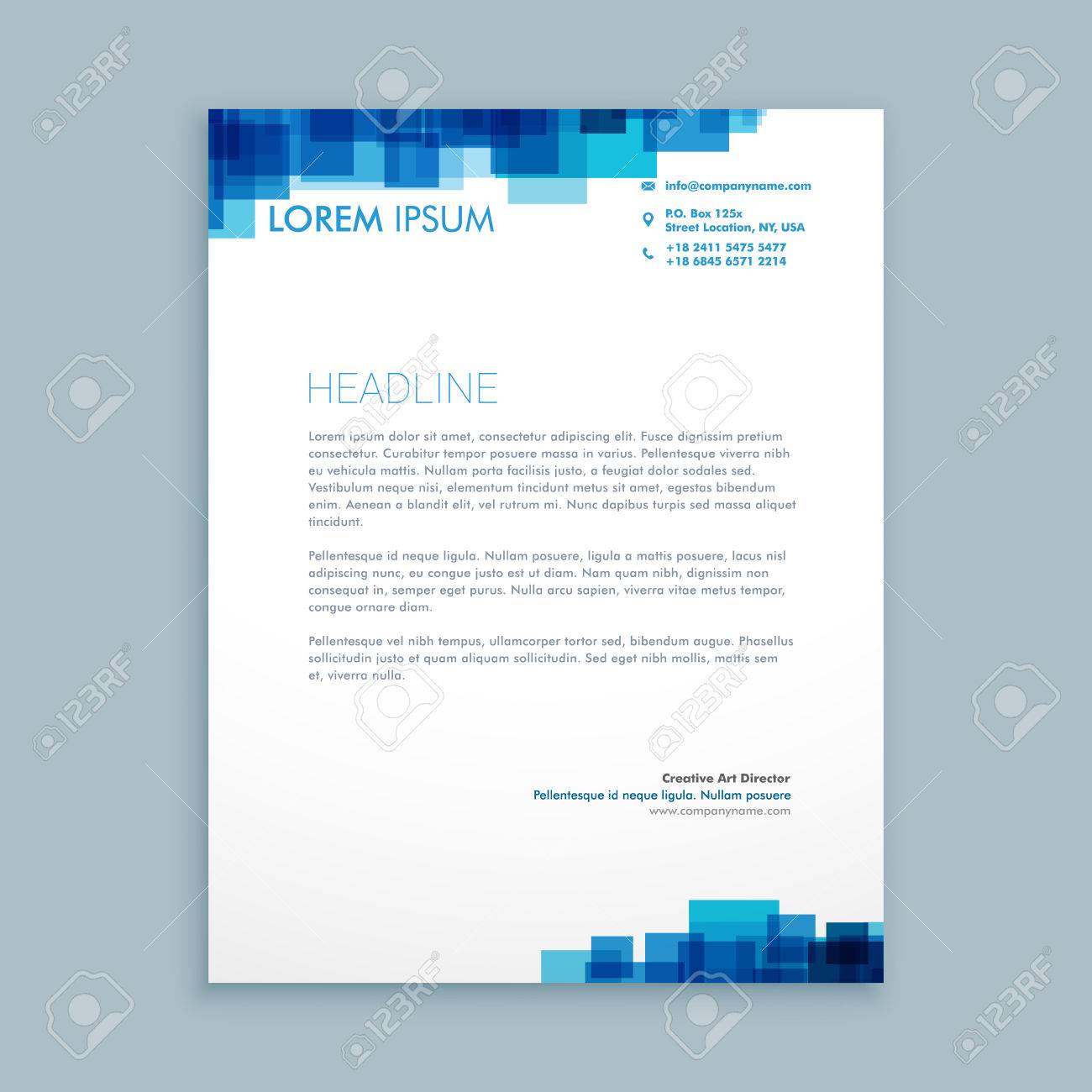 business letter head
