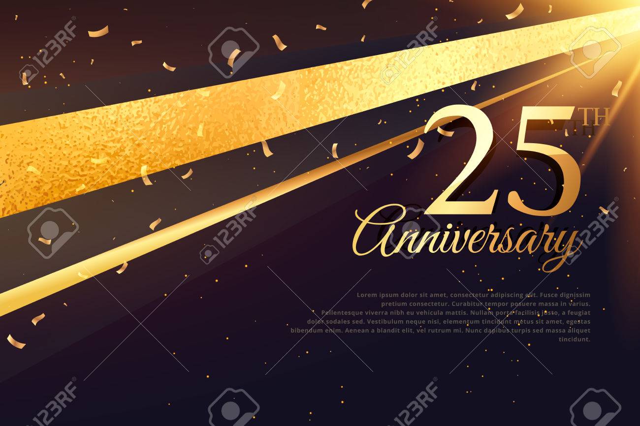 25th anniversary celebration card template - 69230839 25th anniversary celebration card template - 69230839