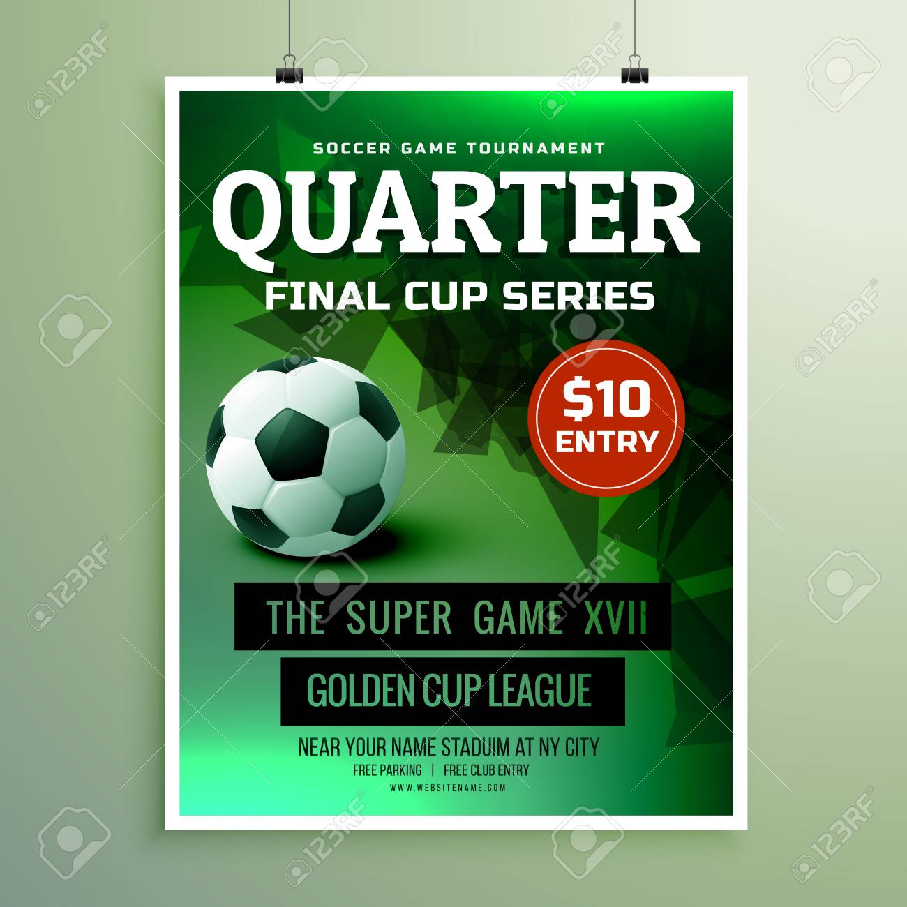 Sports Flyer Design Invitation Card Template Royalty Free Cliparts Intended For Sports Flyer Template Free