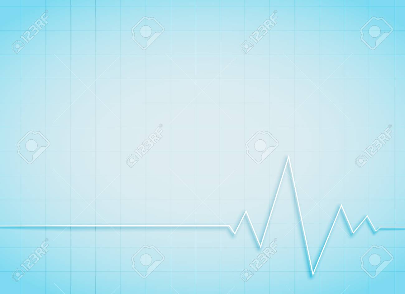 Clean Medical And Healthcare Background With Heart Beat Royalty Free Cliparts Vectors And Stock Illustration Image 78597362