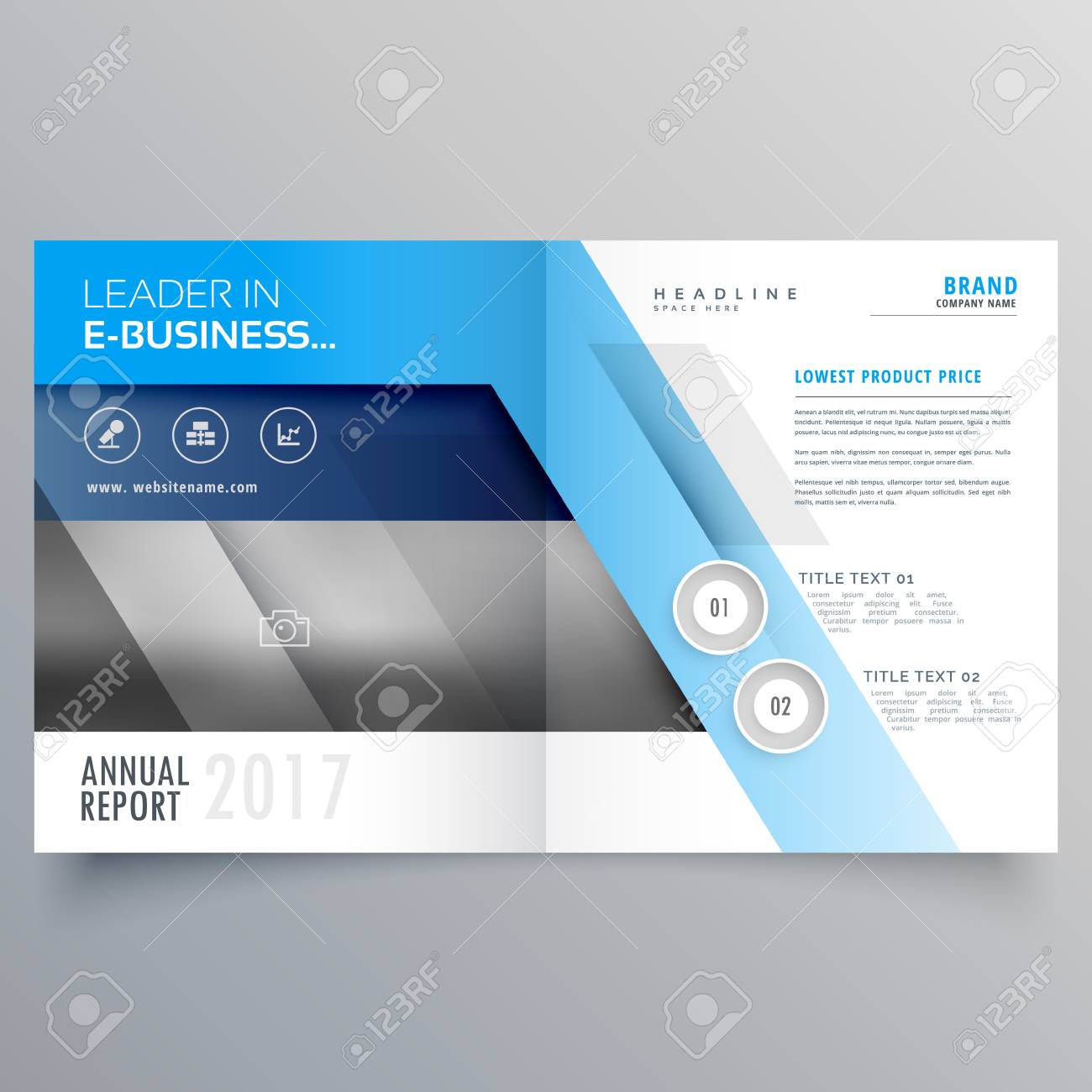 professional magazine cover page design or bi fold brochure template professional brochure templates