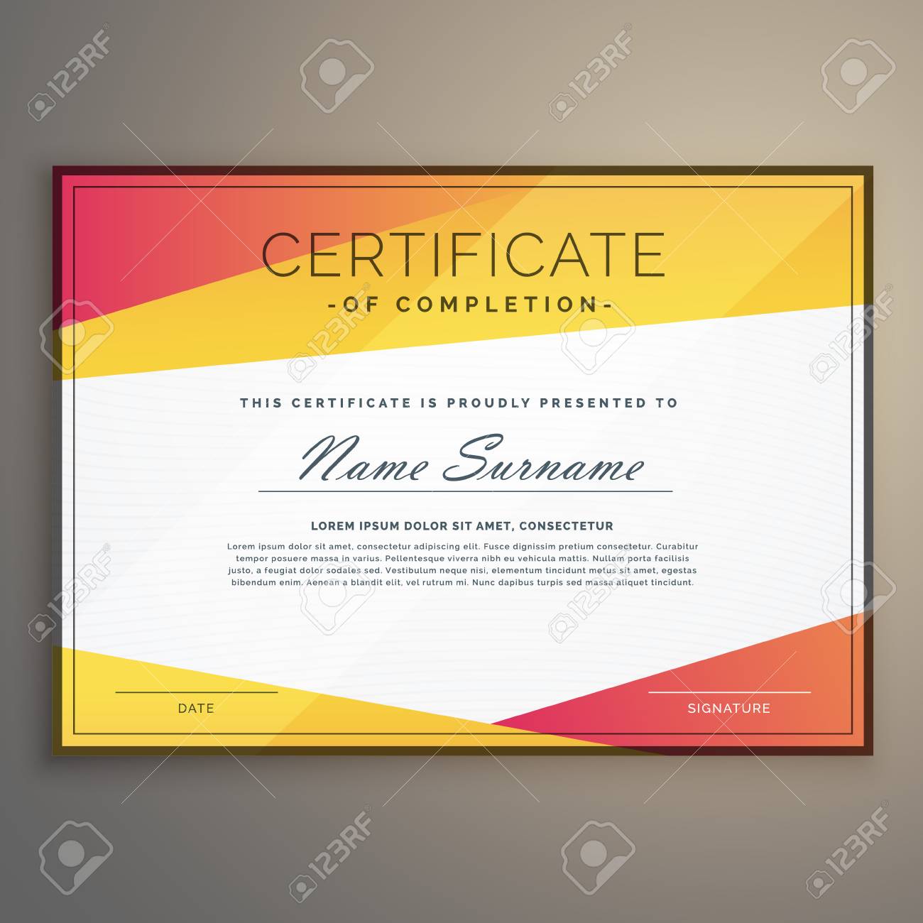 certificate design templates