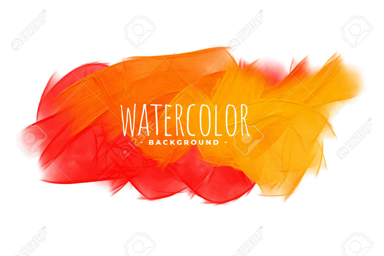 abstract orange shades watercolor texture background - 167909723 abstract orange shades watercolor texture background - 167909723