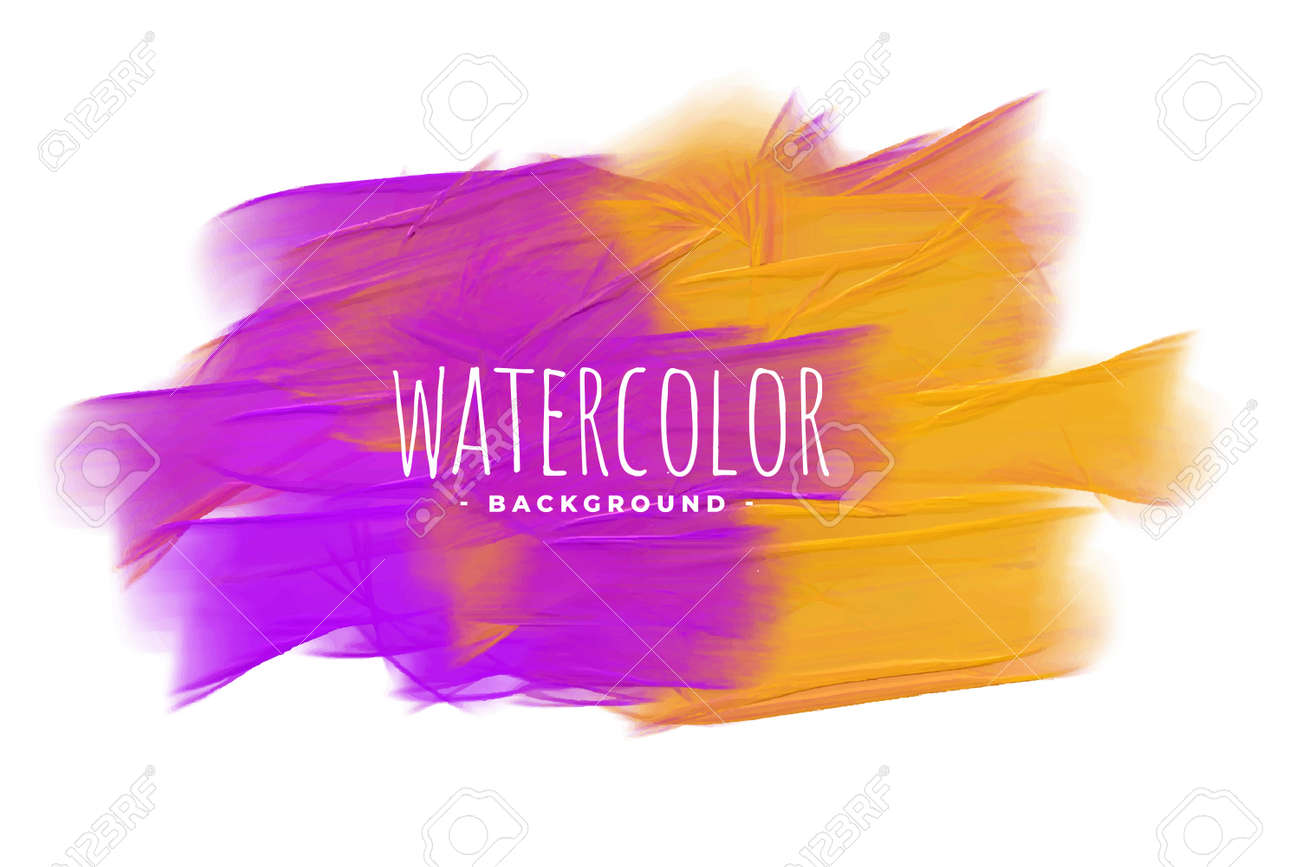 abstract purple and yellow watercolor texture background - 167909728 abstract purple and yellow watercolor texture background - 167909728