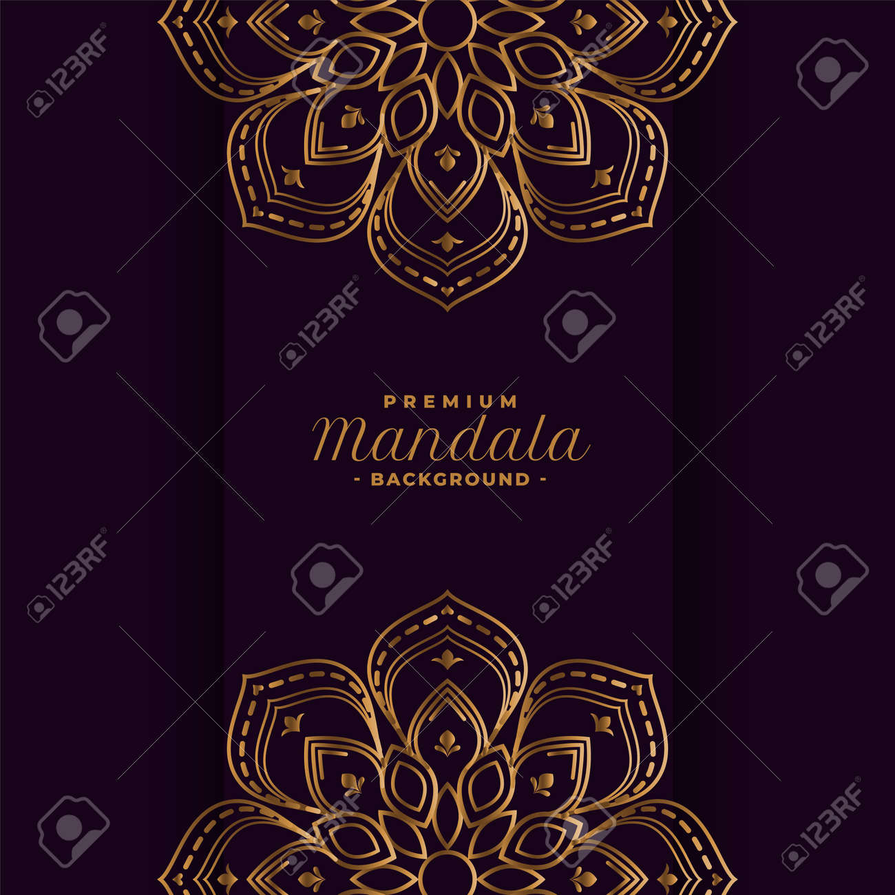 golden mandala decorative background design - 167909873 golden mandala decorative background design - 167909873