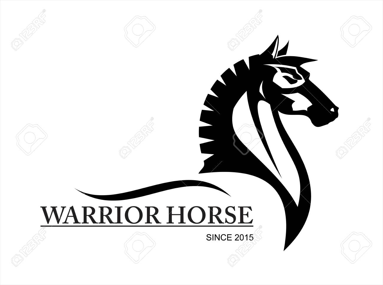 warrior horse horse symbol