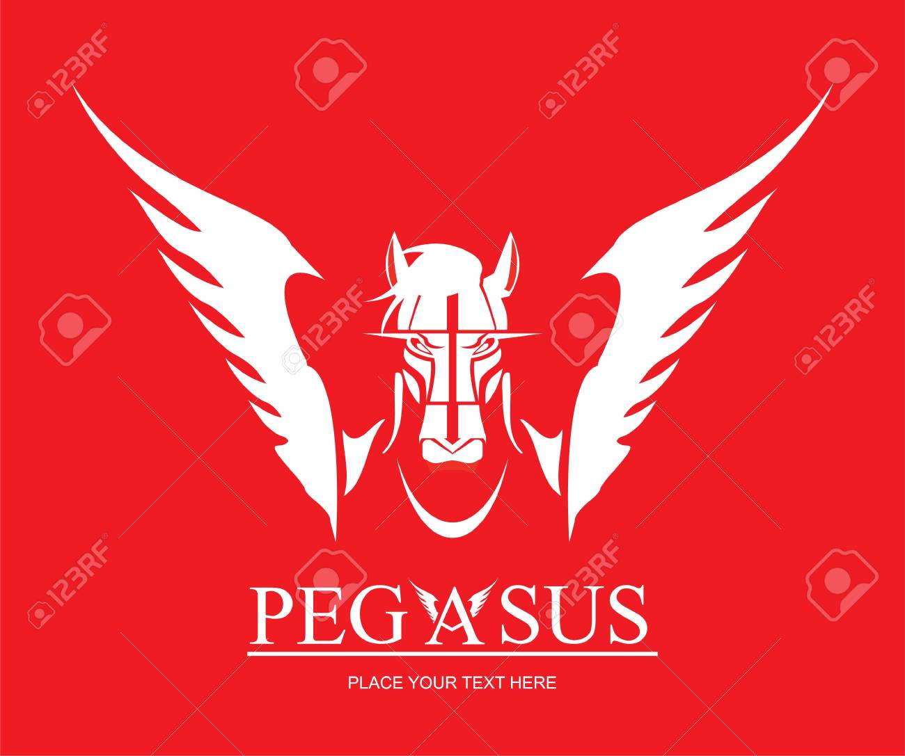 ペガサス ホワイトペガサスチェスト のイラスト素材 ベクタ Image ペガサス ホワイトペガサスチェスト のイラスト素材 ベクタ Image