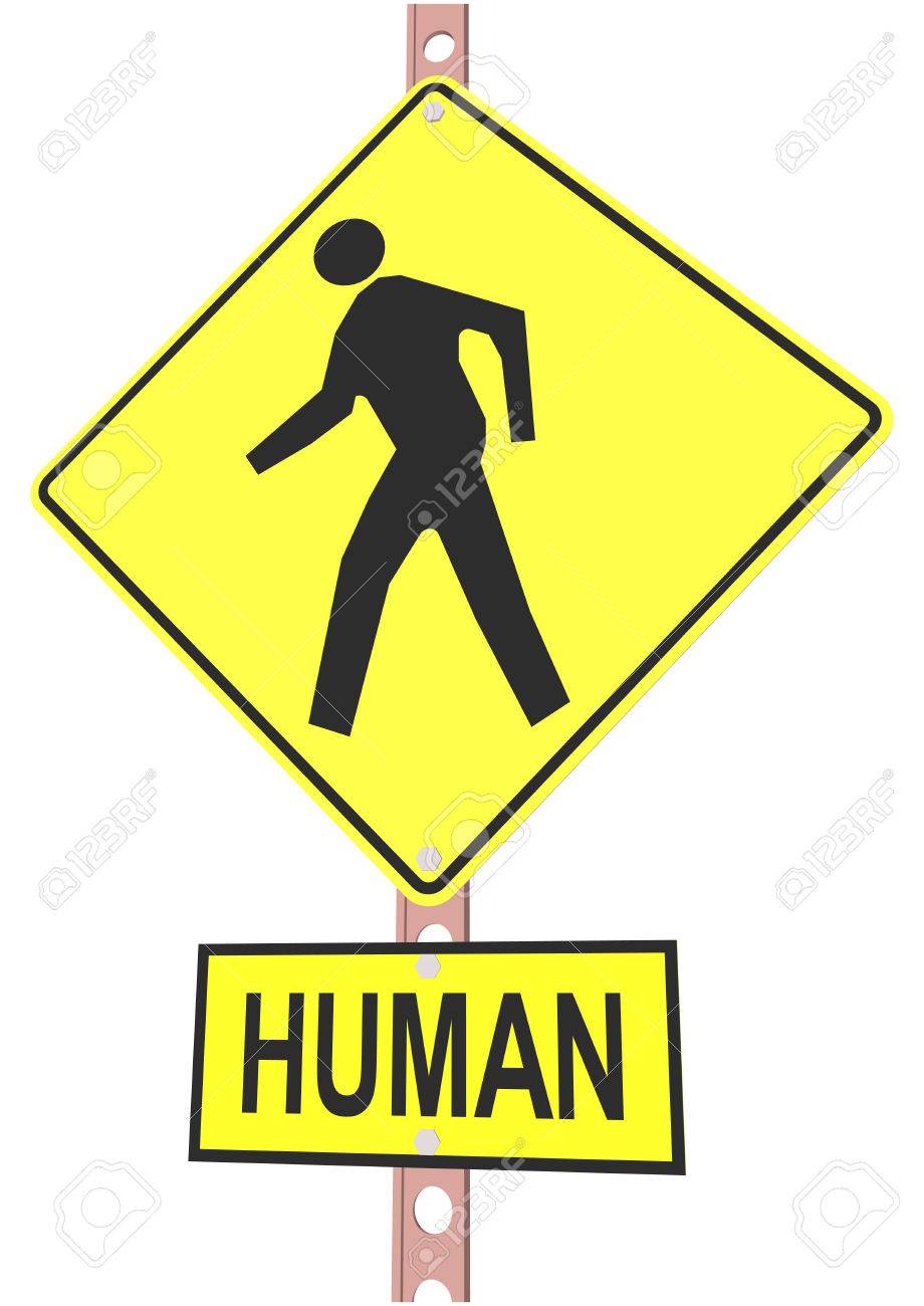 道路標識 人間 のテキストと記号のイラスト素材 ベクタ Image 57970974